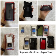 Samsung Galaxy S24 Ultra Plus SUPCASE UB PRO SP 2 Set Case