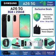 SAMSUNG Galaxy A26 5G | 8GB RAM 256GB | Exynos 1380 | 25W Charge  Original Samsung Malaysia