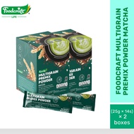[BUNDLE OF 2] Foodcraft Multigrain Premix 350g (25gx14s) - Matcha (EXP:23/Nov/2025)