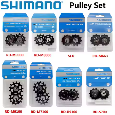 Shimano Pulley Set Rear Derailleur Bicycle Parts M663/5700/M8000/M9100/M8100/R7000/R8000/M7000/M7100