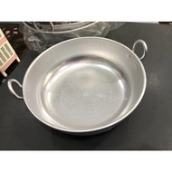 THICK ALUMINIUM INDIAN WOK_KUALI ALUMINIUM TEBAL_KUALI SERBAGUNA_KUALI GORENG DALAM