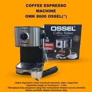 MESIN OMK8600 ESPRESSO COFFEE MACHINE CAPUCCINO COFFEE ESPRESSO MACHINE COFFEE GRINDER COFFEE MAKER