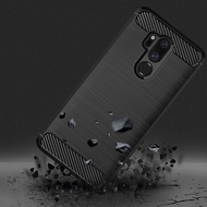 Business Brushed Shockproof Soft Protective Case For Google LG G7 Thinq LGG7 G7+ Cover Anti-fall Bumper