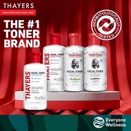 THAYERS Witch Hazel Facial Toner, Mist, Balancing Cleanser; Lavender/ Rose Petal/ Unscented/Cucumber