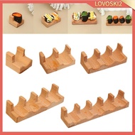 [Lovoski2] Wooden Sushi Taco Holder, Accessory, Taco Holder, Taco Holder for Kitchen Table, Desk