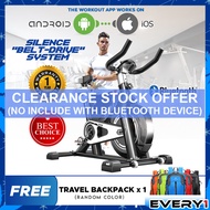 YINGERJAN (YB550) YEJ-911S Super Silent 360° Flyweel Protection Cover Smart Exercise Bike Indoor Wor