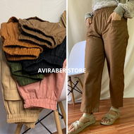 Harem Pants Wanita Big Size 35-80 kg / Baggy Pants Wanita / Highwast Jumbo / Harem Pants Korean Styl