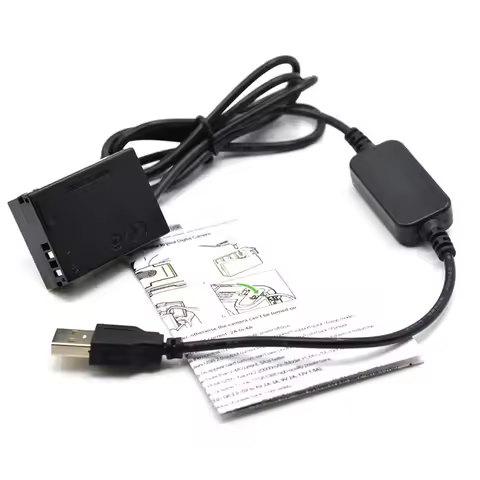 Power Bank 5V USB Cable Adapter + DR-80 DC Coupler NB-10L Dummy Battery for Canon G1X G15 G16 SX40 S