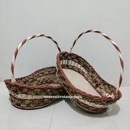 Water Hyacinth Boat Basket Set