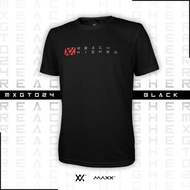 MAXX Round Neck Badminton Jersey (Blk/Red)