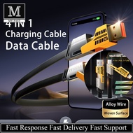 Data Cable 4 In 1 Fast Charging PD27W Charging Dual Type C65W Fast Charging Cable Multifunctional
