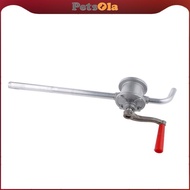 [PETSOLA] Aluminium Small Engine Hand Manual Rotary Fuel Oil Transfer Barrel Pump