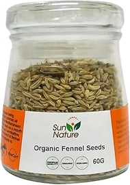 Sun Nature - Organic Fennel Seeds 60G