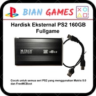Hardisk Eksternal PS2 160GB Full Game
