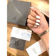 Calvin klein正版手環✅銀飾品✅配件✅ck✅專櫃正品✅尺寸18cm（xs號）