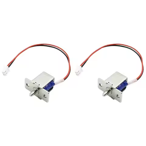 【PRICE-DROP!】2X Electronic Bolt Lock Compact Solenoid Electromagnet Door Lock Concealed Installation