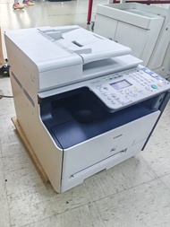 Canon高級激光彩色多功能打印機（複印、打印、掃描，傳真）。有無線WIFI、USB功能，功能正常，機身極新淨，可以擺檯面。即買即用，無需再搞任何野。代用碳粉盒非常便宜，打印成本極低。