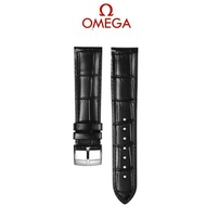 Omega Watch Strap Genuine Leather For Men And Women Haima 30 Speedmaster Die Fei Series 20MM Pin Buckle Folding Buckle Accessories