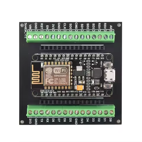 ESP8266 Breakout Board GPIO 1 into 2 for ESP8266 ESP-12E NodeMCU Development Board Compatible with G