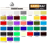🇲🇾 SAMURAI Paint Standard Colour Aerosol Spray 1-20 Clear Coat 400ml Ready Stock