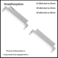 [fitnessfrenzystore] Watch Band Adapters 20mm To 18mm 20mm 22mm To 22mm 22mm To 20mm Quick Release P