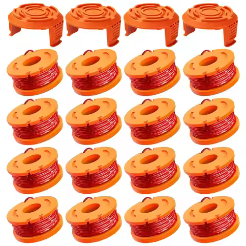 8/15/20pcs Replacement 10ft(3m) Grass Trimmer Line Spool, Edger Line Spool Compatible Model Worx WA0