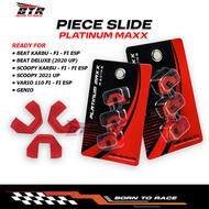SLIDER PIECE PLATINUM MAXX Karet tutup Rumah Roller PIECE SLIDE KVB KVY BEAT SCOOPY ORI