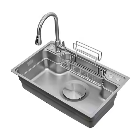 Multifunctional Harbor Model Nano Millet Grain 8048 Sink Single Bowl with One Holes