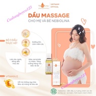 1 Bottle - 2 Bottles of NeBiolina Organic Massage Oil (100ml Bottle) - Specially designed to care fo