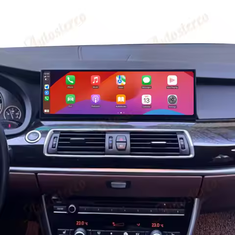 ID8 14.9 Inch Android 14 Screen Carplay For BMW 5GT Series F07 2009-2017 Car Multimedia Player GPS N