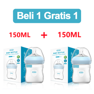 【Beli1 Gratis1】Dr.isla Botol susu bayi 0 6 tahun Natural Bottle Twin BPA Free 150ml+330ML Botol Susu