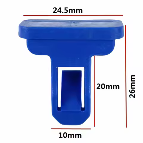 20Pcs Fit For 10MM Hole Auto Nylon Door Panel Clips Car Plastic Rivet Fastener Clips For Toyota 7539