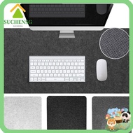 SUCHENSG Wool Felt Mouse Pad, Large Size Non-slip Keyboard Mice Mat, 90x40cm Gaming Accessories Home Office Writing Mat Computer Desk Protector