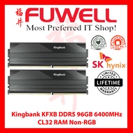 FUWELL - Kingbank 96GB (48GBx2) DDR5 RAM 6400MHz CL32, Powered by SK Hynix ICs [Local Product Lifeti