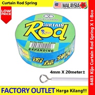 Curtain Rod Expanding Spring – 20-Yard Wire Cord for Curtains 1 Box #Diamond #Curtain #Rod #20Yard #