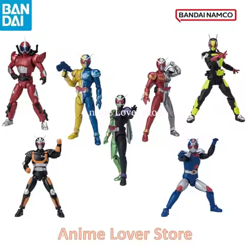 In Stock Bandai Original Shokugan SHODO Box Egg Kamen Rider XX2 Double Zero-Two Black RX Anime Actio