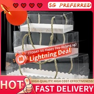 Swiss roll box log cake box clear transparent box for roll cakes long cake boxes / Portable Transpar
