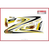 Yamaha 125Z Y125Z Biru Sabit/Kuning Sabit/Biru Laut/Merah Sabit Body Stripe ( Sticker ) Original HLY