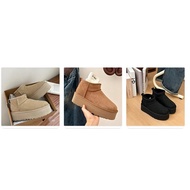 111 SHISB3 UGG women martin boots snow boots wool warm shoes ankle boots Chelsea Boots leather boots