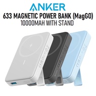 Anker 633 MagGo 10000mAh Magnetic Wireless Charger Power Bank Battery with Stand iPhone 15 14 13 12