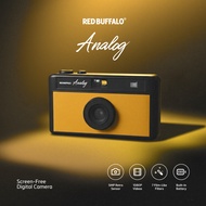 Red Buffalo Analog Digital Camera | Screen-Free Retro Vibe | 5MP Sensor | Film Look