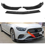 Car Front Spoiler for Mercedes Benz W213 E Class E260 E300 2021, Front Bumper Spoiler Trim Front Bum