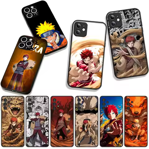 Cartoon Gaara Narutos Phone Cover Case for Apple iPhone 17 16 11 Pro XS Max XR 6 7 8 Plus + 16E SE C