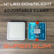 Led Downlight 8w(4") (Adjustable Holder & Easy to Install) (Square