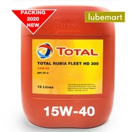 TOTAL RUBIA FLEET HD300 15W40 CF4 (18LITERS) - DIESEL ENGINE OIL