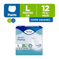 Tena Proskin Pants Super Unisex Adult Diapers - L