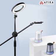 Boom Arm Smartphone Tripod Stand Holder & LightRing