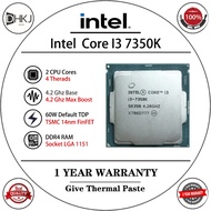 USED Intel Core i3-7350K i3 7350K 4.2 GHz 4M 60W LGA 1151