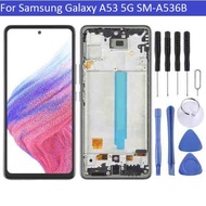 หน้าจอ samsung A53 (5G) / A536B จอ จอชุด LCD พร้อมทัชสกรีน ซัมซุง กาแลคซี่ จอA53 (5G) อะไหล่มือถือ L