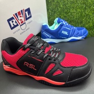 RSL Kids Stingz (JR) [Black-Red | Blue] Badminton Shoes | Court Shoes | Kasut Badminton - 100% Origi